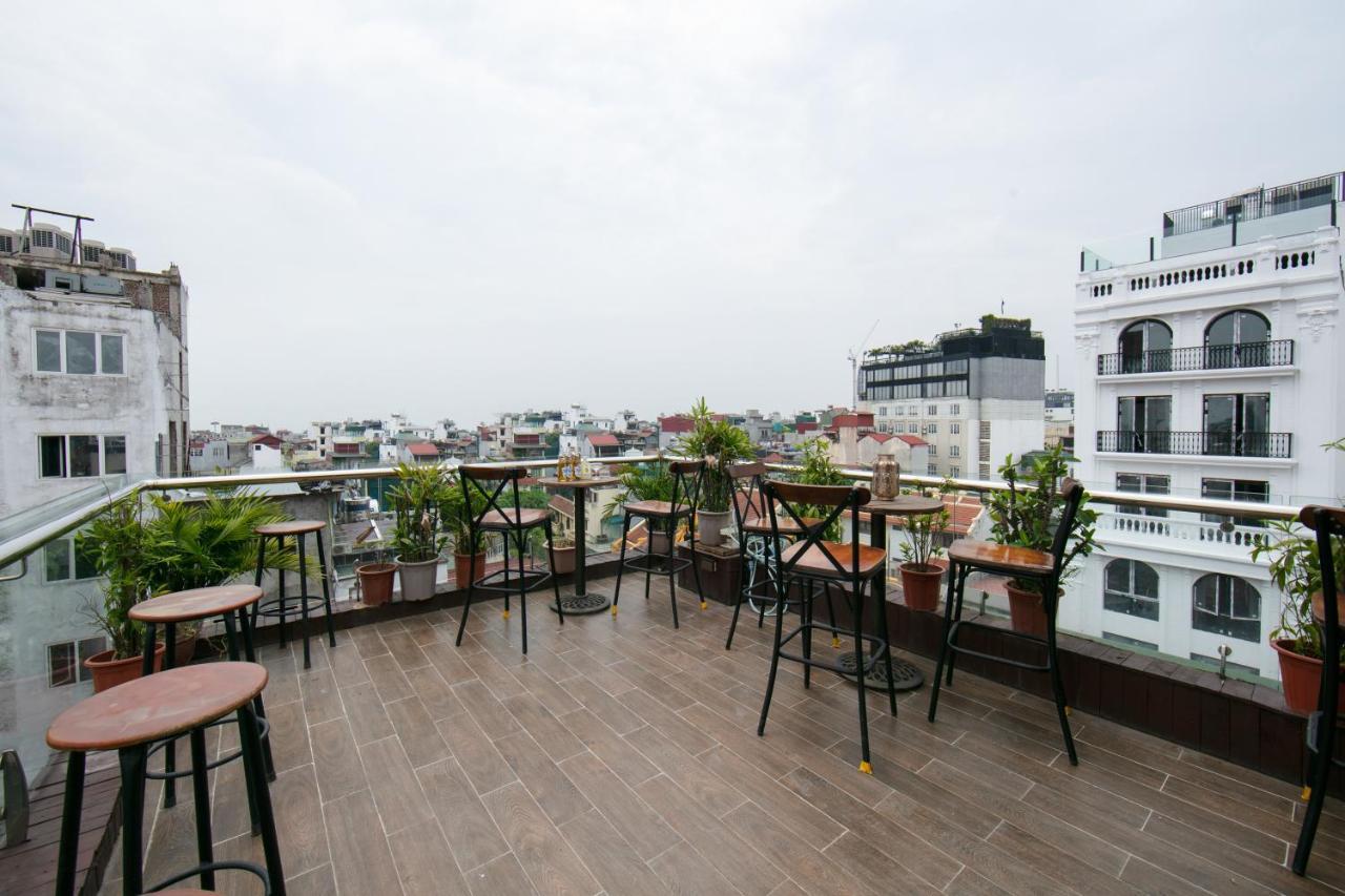 Downtown Hostel & Rooftop Bar Hanoi Exterior foto